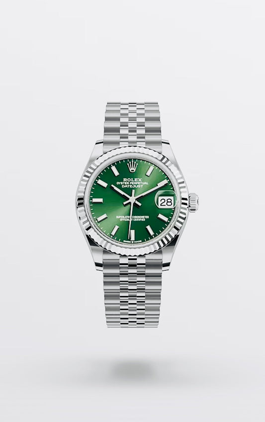 Rolex Datejust watch (Mint Green)